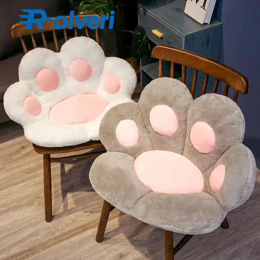 Almofada Kawaii Pata de Gato – Macia 70x60cm