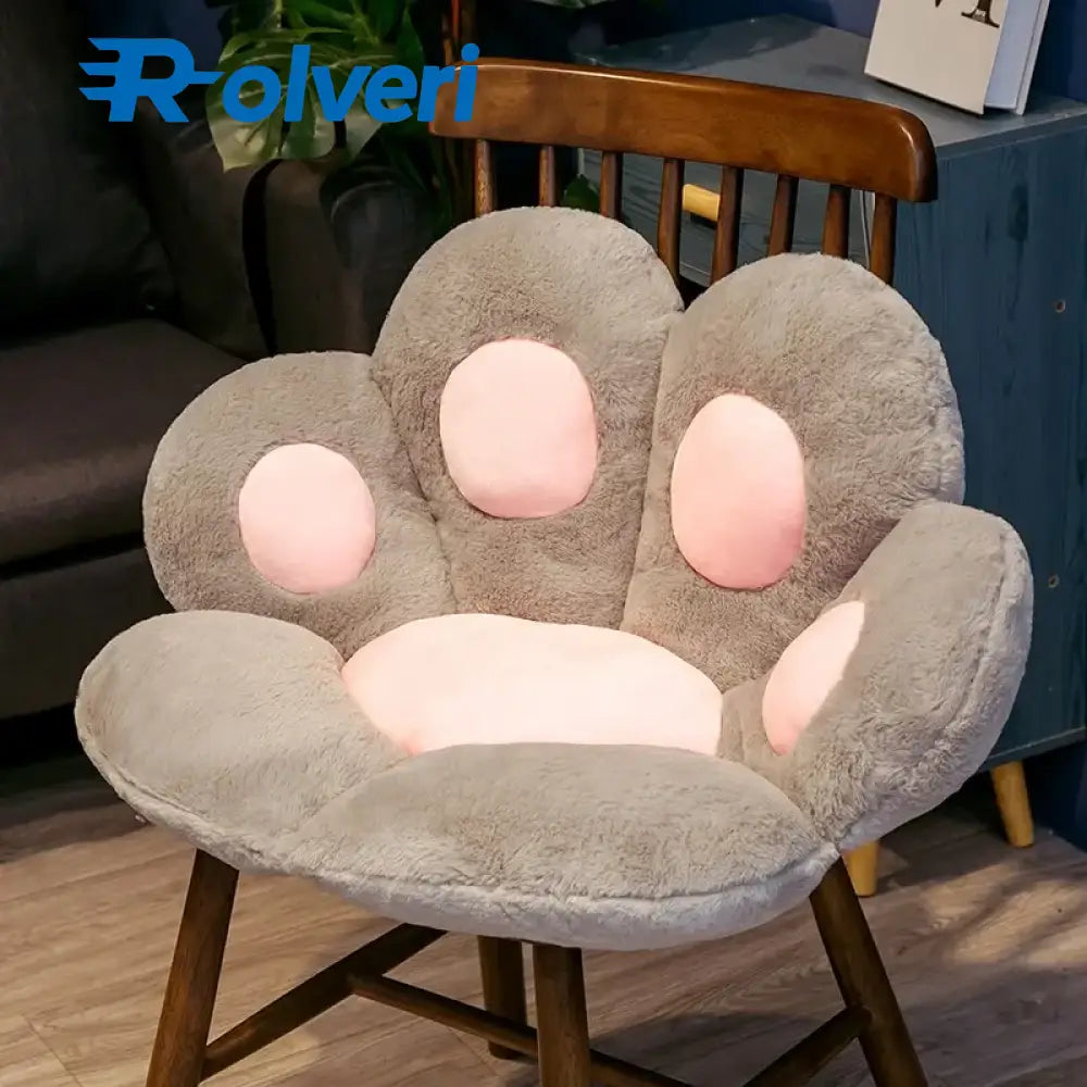 Almofada Kawaii Pata de Gato – Macia 70x60cm