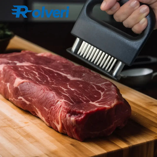 Amaciador de Carne – 48 Agulhas em Aço Martelo para Cozinha A-Meat picker