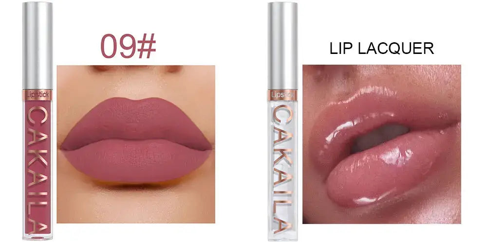 Batom Líquido CAKAILA – Matte Longa Duração 10 Cores