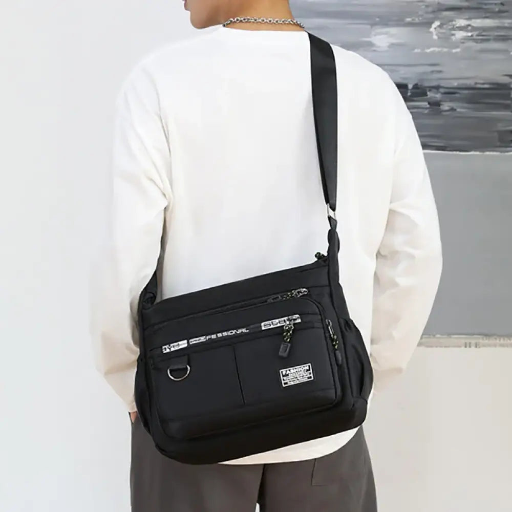 Bolsa Casual Masculina – Estilo Oxford Luxo e Praticidade