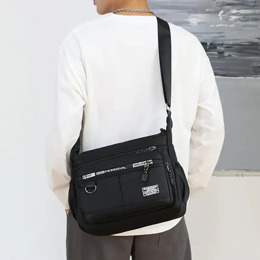 Bolsa Casual Masculina – Estilo Oxford Luxo e Praticidade
