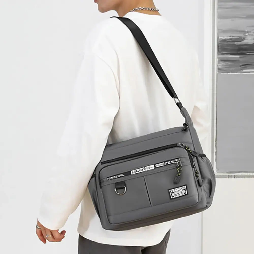 Bolsa Casual Masculina – Estilo Oxford Luxo e Praticidade