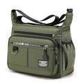 Bolsa Casual Masculina – Estilo Oxford Luxo e Praticidade Army green