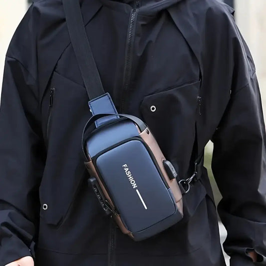 Bolsa Crossbody – Tecido Oxford Durável e Elegante