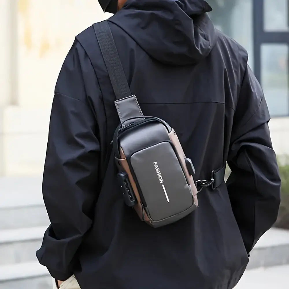 Bolsa Crossbody – Tecido Oxford Durável e Elegante