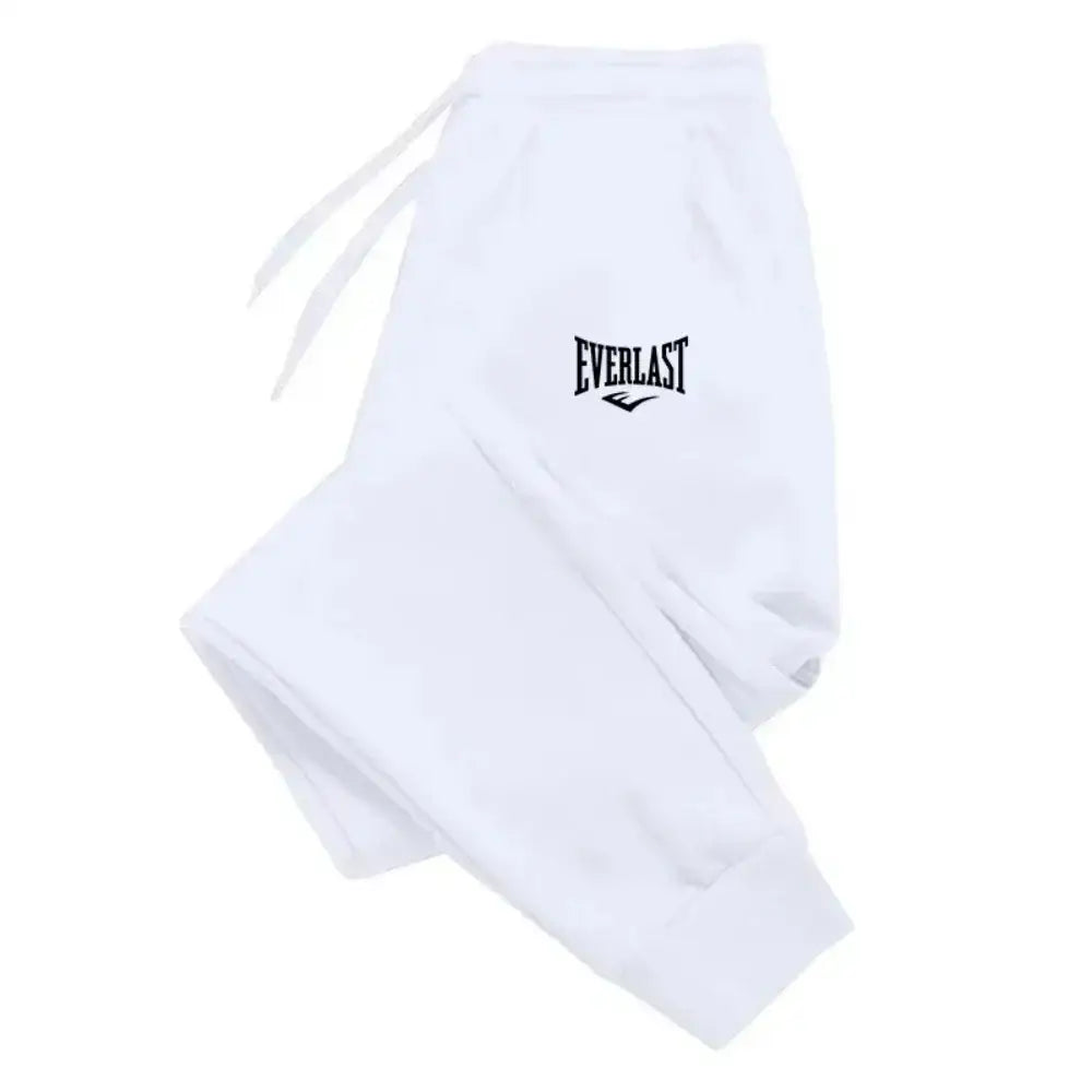 Calças de Treino Unissex – Everlast Ginásio e Corrida XXXL / BRANCO