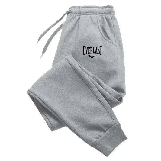 Calças de Treino Unissex – Everlast Ginásio e Corrida XXXL / Cinza escuro