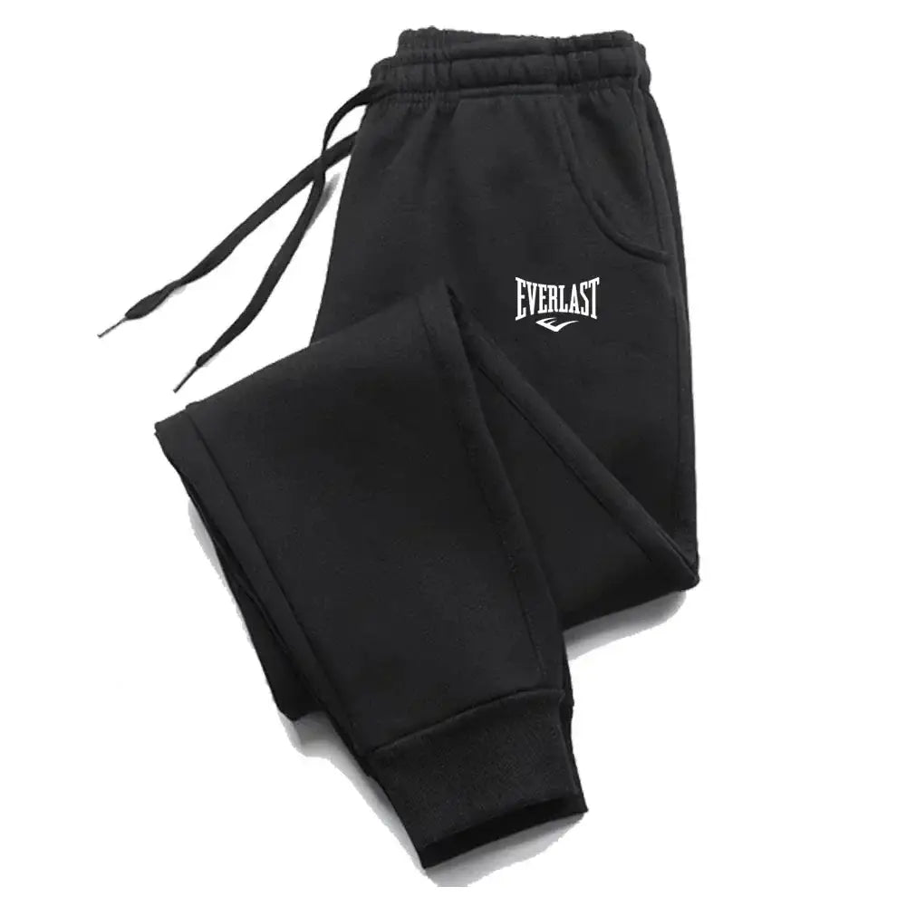 Calças de Treino Unissex – Everlast Ginásio e Corrida XXXL / Preto