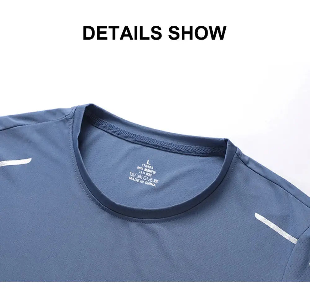 Camiseta Masculina de Verão – Leve Elástica e Respirável
