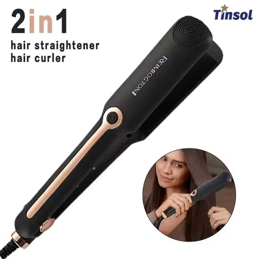 Chapinha e Modelador 2 em 1 Tinsol – Placa de Cerâmica Profissional