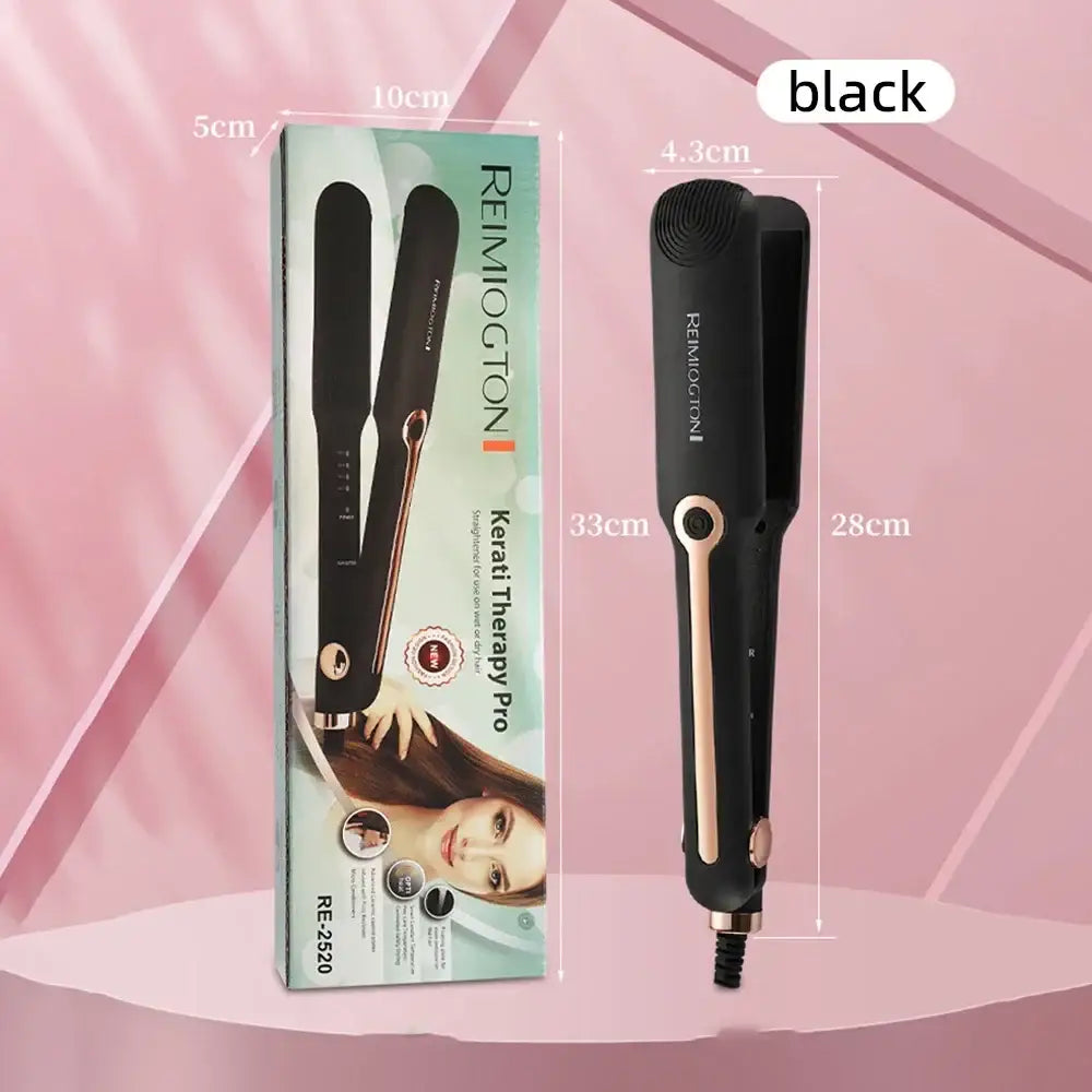 Chapinha e Modelador 2 em 1 Tinsol – Placa de Cerâmica Profissional Preto / EUA