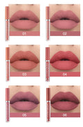 Conjunto de 6 Batons Líquidos Handaiyan – Matte e Longa Duração