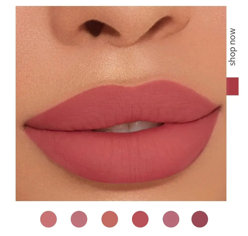 Conjunto de 6 Batons Líquidos Handaiyan – Matte e Longa Duração