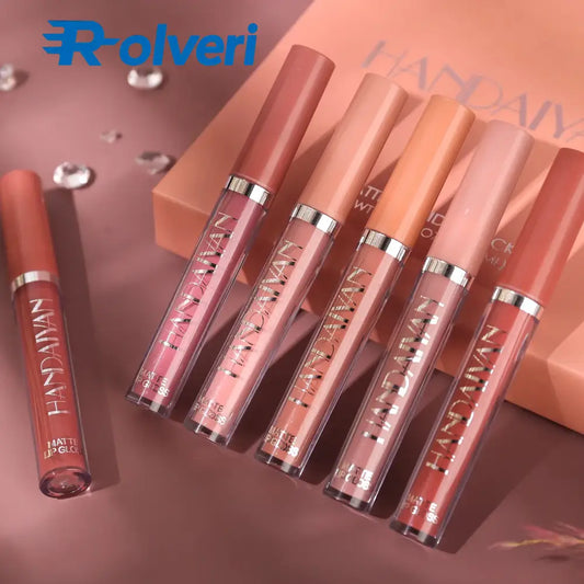 Conjunto de 6 Batons Líquidos Handaiyan – Matte e Longa Duração