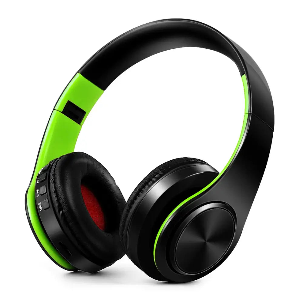 Fone Bluetooth Sem Fio – Para Smartphone TV e PC green black / CHINA