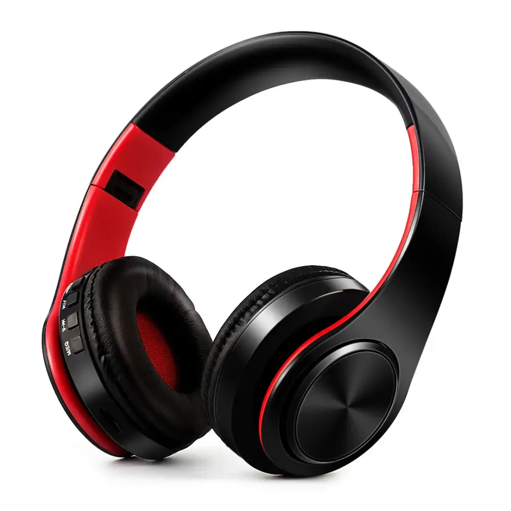 Fone Bluetooth Sem Fio – Para Smartphone TV e PC red black / CHINA