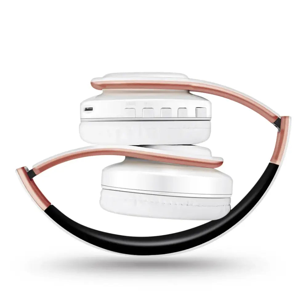 Fone Bluetooth Sem Fio – Para Smartphone TV e PC rose gold white / Espanha
