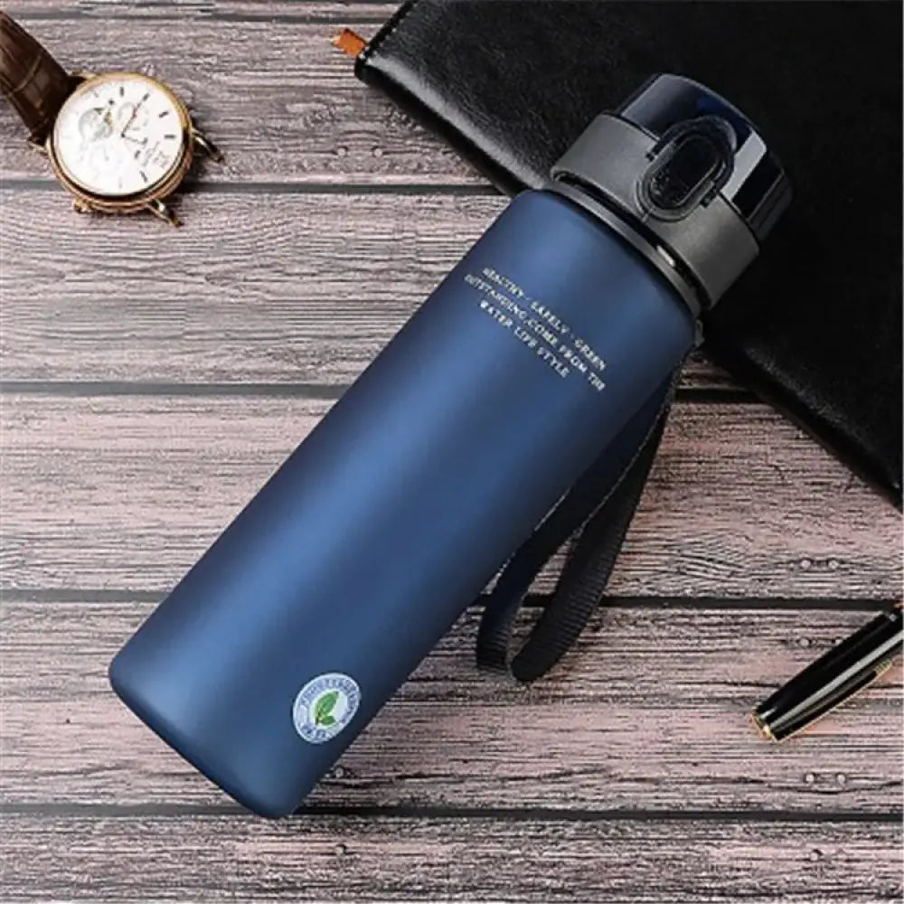 Garrafa Esportiva Portátil – Alta Qualidade e Sem Vazamento Blue / 560ml