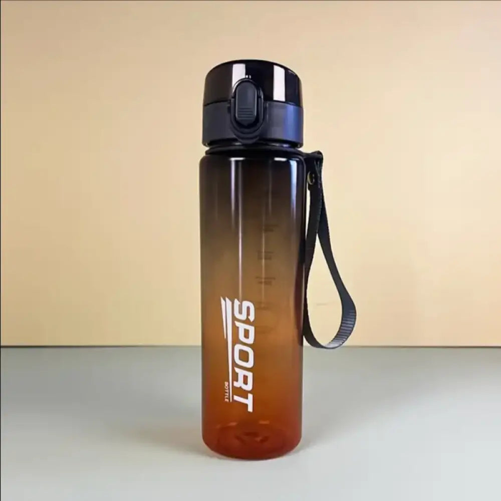 Garrafa Esportiva Portátil – Alta Qualidade e Sem Vazamento Brown Sport / 400ml
