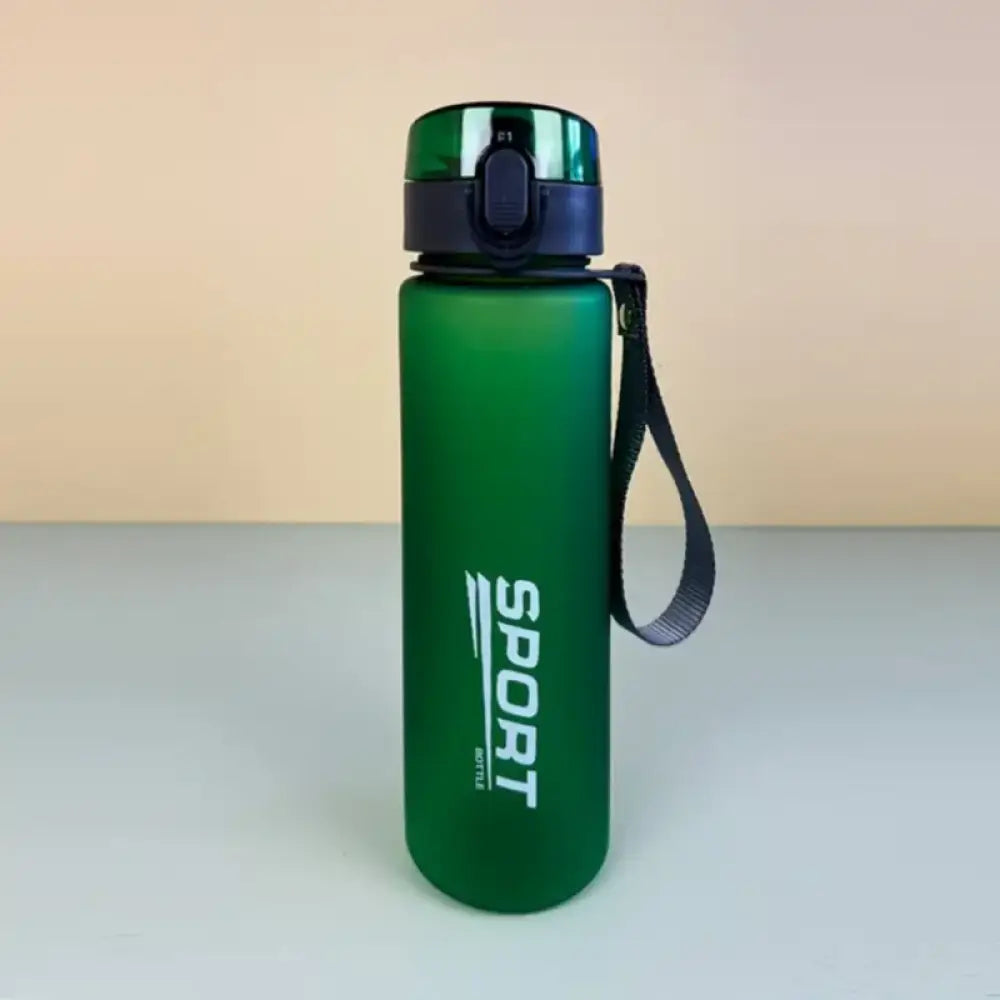 Garrafa Esportiva Portátil – Alta Qualidade e Sem Vazamento Green Sport / 560ml