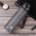 Garrafa Esportiva Portátil – Alta Qualidade e Sem Vazamento Grey / 400ml