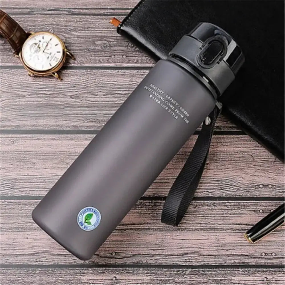 Garrafa Esportiva Portátil – Alta Qualidade e Sem Vazamento Grey / 400ml