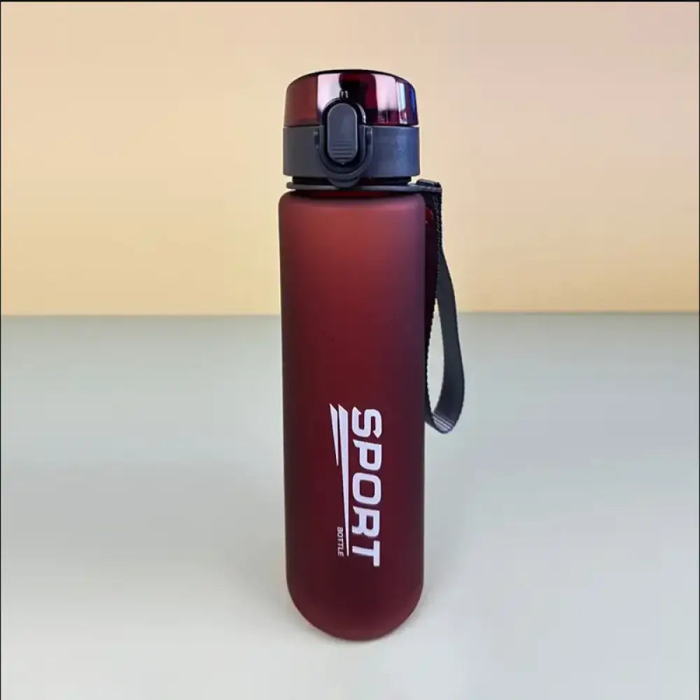 Garrafa Esportiva Portátil – Alta Qualidade e Sem Vazamento Red Sport / 400ml