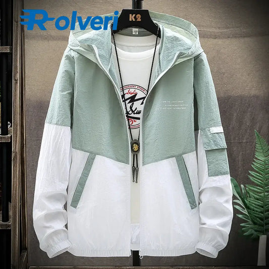 Jaqueta Leve Masculina – À Prova de Vento e Respirável green / 4XL