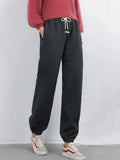 Legging Casual Plus Size – Moda Inverno Confortável Black / S