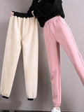 Legging Casual Plus Size – Moda Inverno Confortável Pink / S