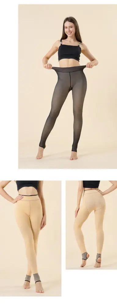 Legging Térmica Feminina – Sexy Quente e Cintura Alta