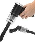 Mini Aspirador Doméstico e Automotivo – Prático e Compacto Preto