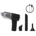 Mini Aspirador Doméstico e Automotivo – Prático e Compacto Preto