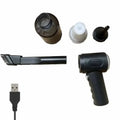 Mini Aspirador Doméstico e Automotivo – Prático e Compacto Preto