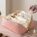 Organizador de Maquiagem Feminino – Bolsa de Cosméticos com Zíper