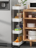 Organizador de Prateleiras Móvel – Cozinha Banheiro ou Sala