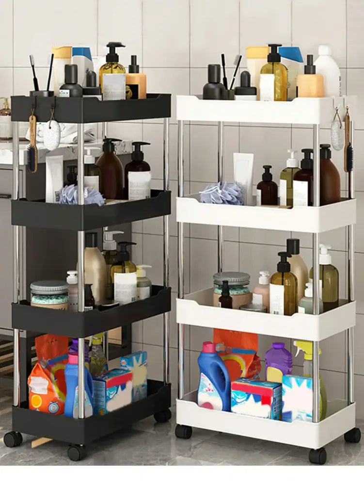 Organizador de Prateleiras Móvel – Cozinha Banheiro ou Sala