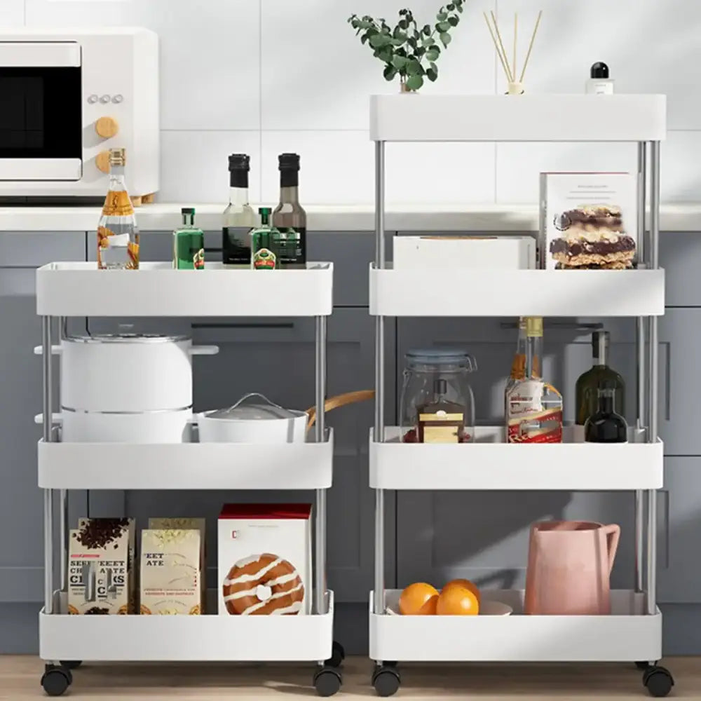 Organizador de Prateleiras Móvel – Cozinha Banheiro ou Sala