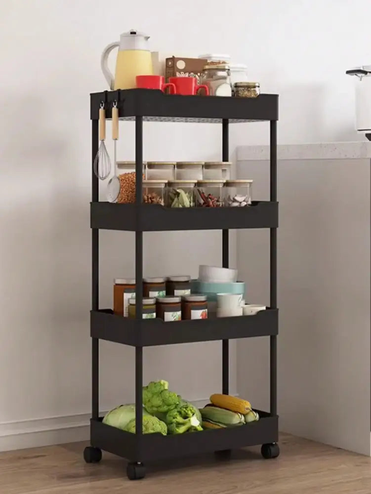Organizador de Prateleiras Móvel – Cozinha Banheiro ou Sala