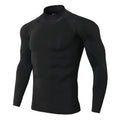 Rashguard de Compressão – Manga Longa Confortável e Ajustada Black 01 / M